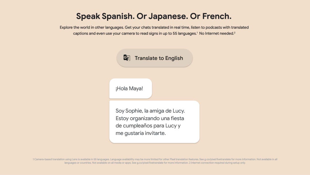 Explore the world in other languages.