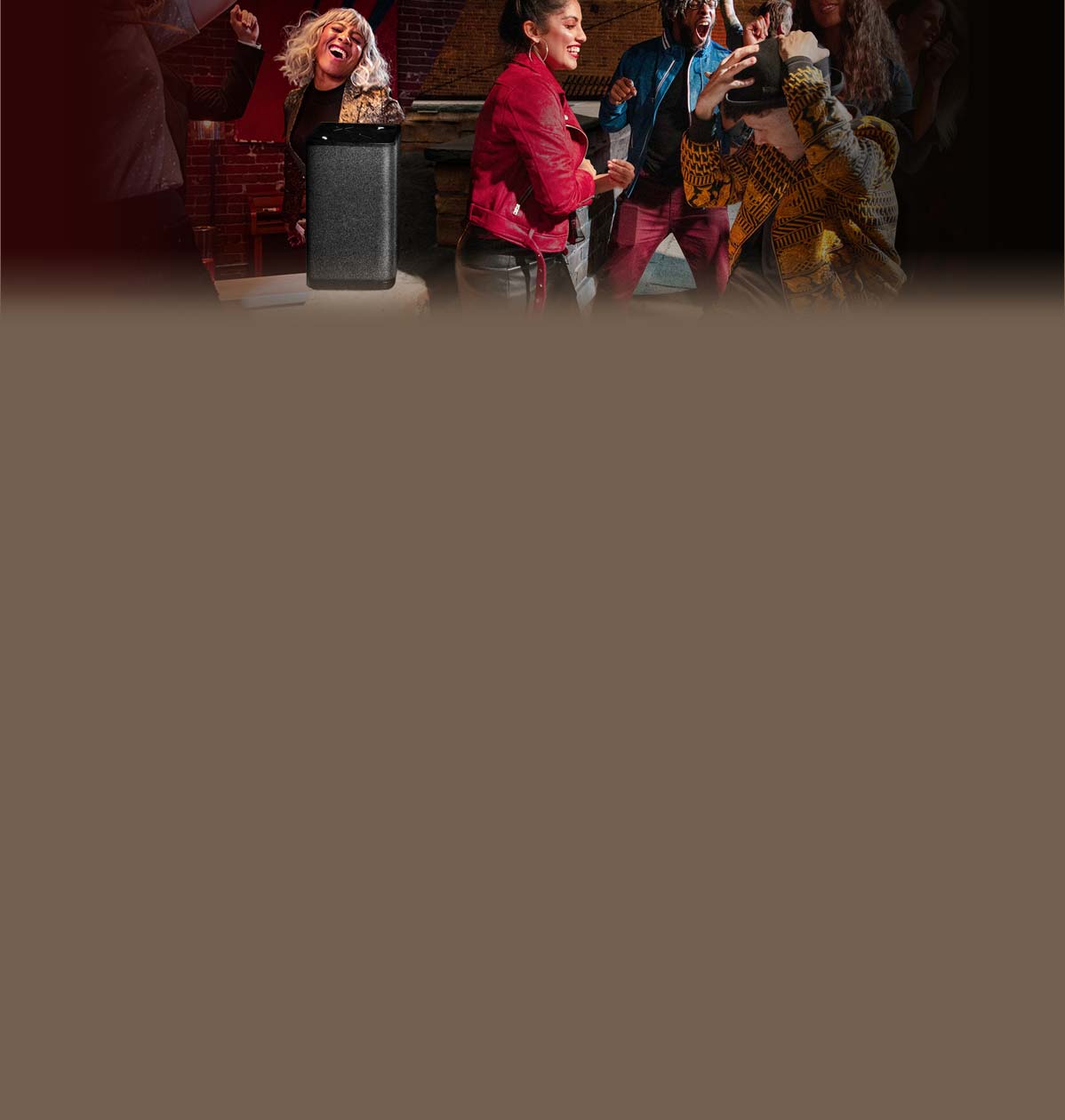 dance party splashproof speaker