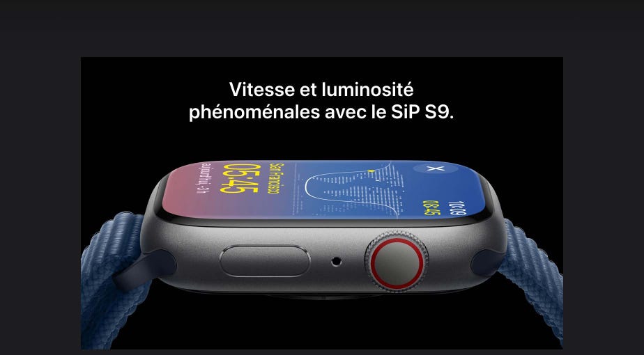 Vitesse et luminosité phénoménales avec le SiP S9.