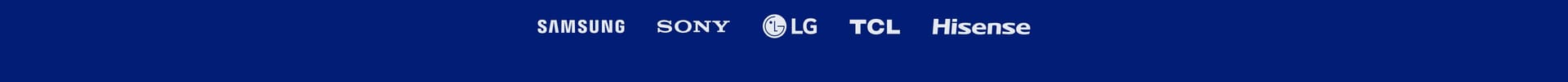 À venir : Samsung, Sony, LG, TCL and Hisense