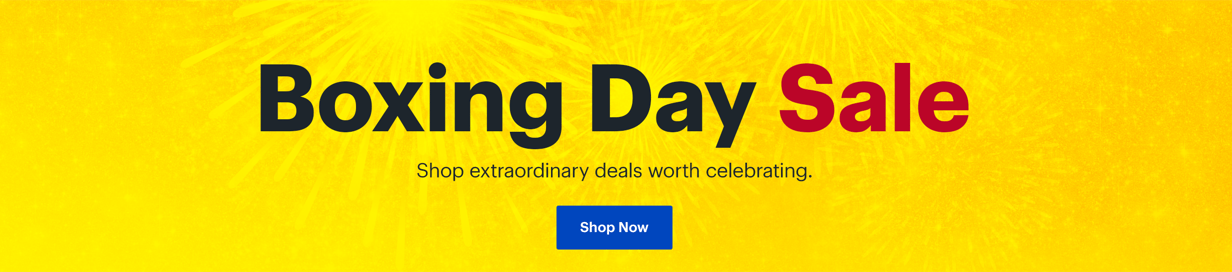 Boxing Day Sale. Shop Now.