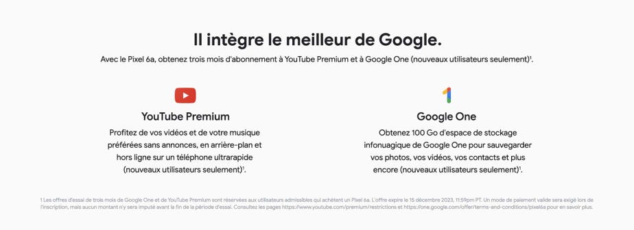 Il intègre le meilleur de Google.