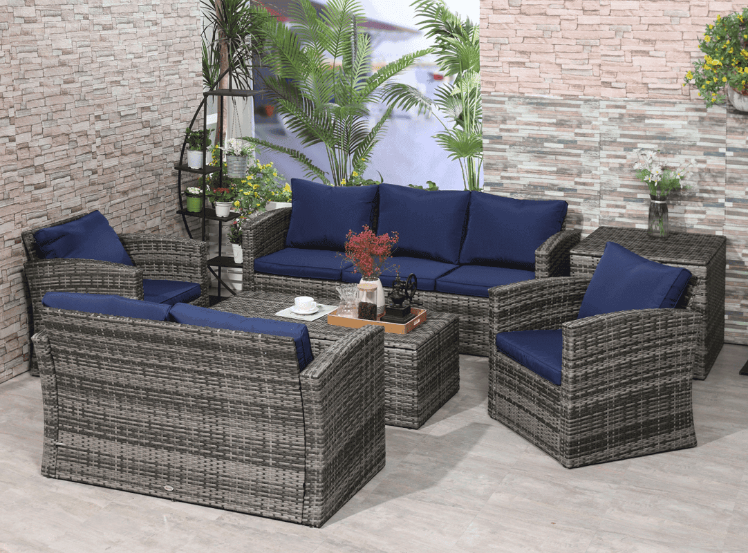 Six piece patio set hot sale