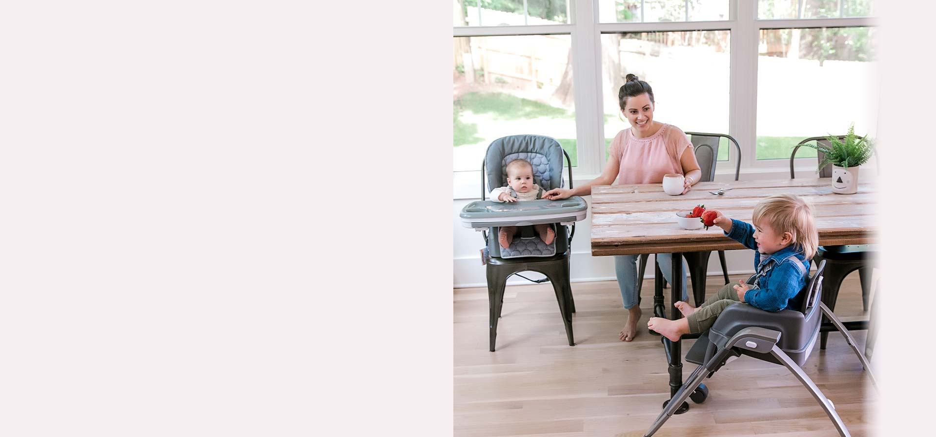 sharp baby high chair