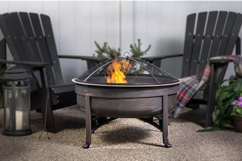 Outdoor Heating Best Canada, 46 Inch Round Fire Pit Screen