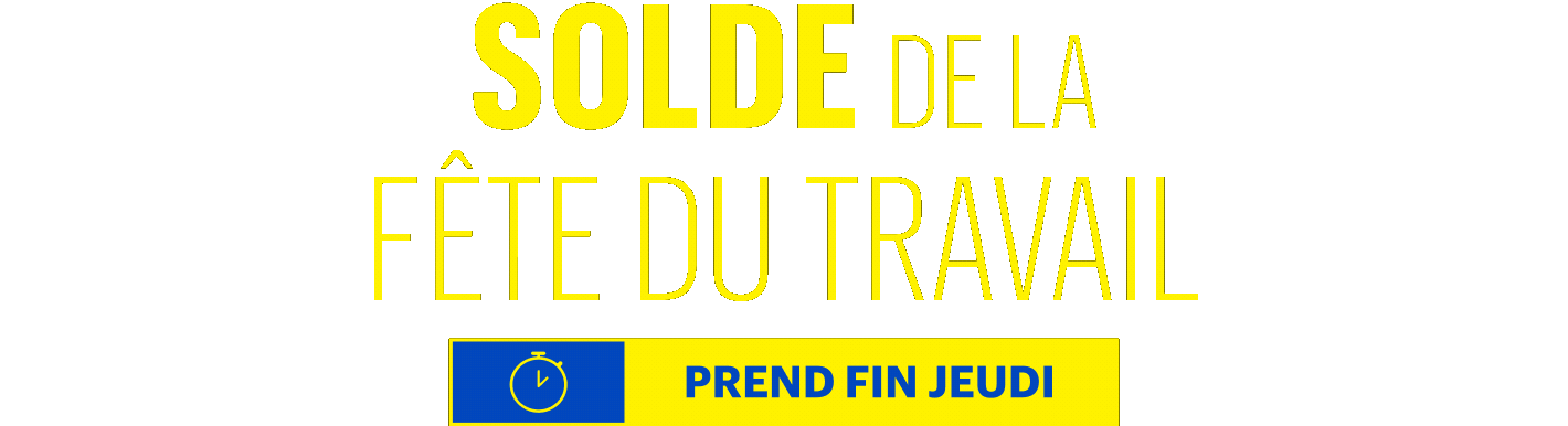Solde de la fête du Travail