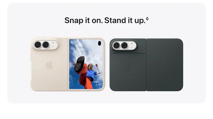 Snap it on. Stand it up.◊ Refer to legal disclaimers.