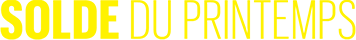 Solde du printemps
