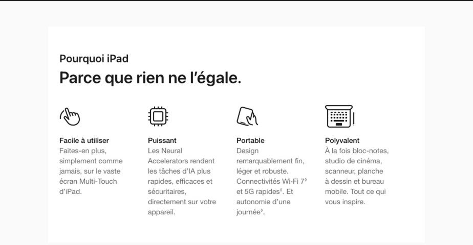 Why iPad. There's nothing quite like iPad.