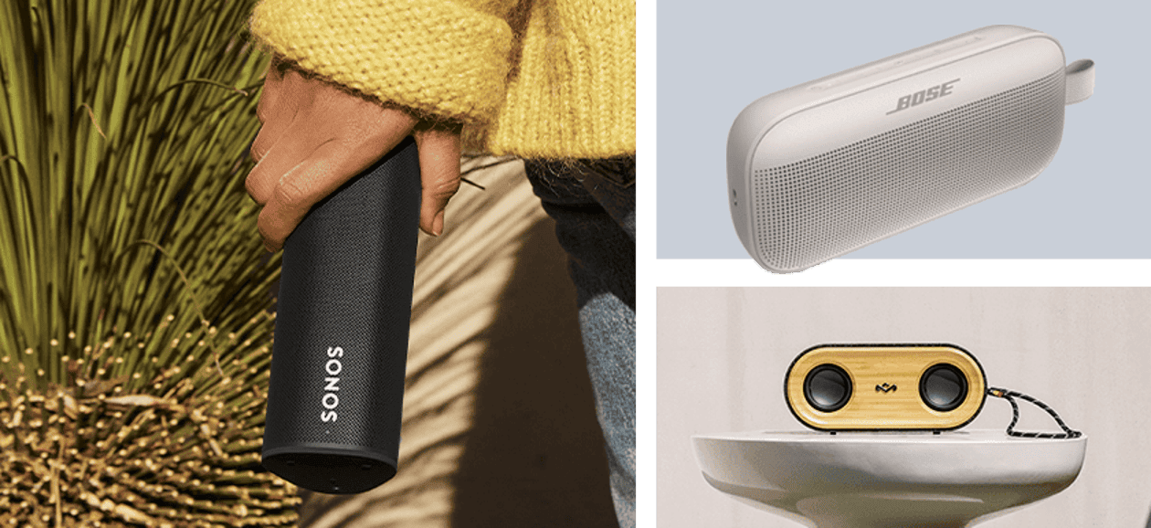 Golf Speaker: Wireless - Magnetic - Shock, Dust, Water Proof