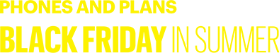 Black Friday in Summer