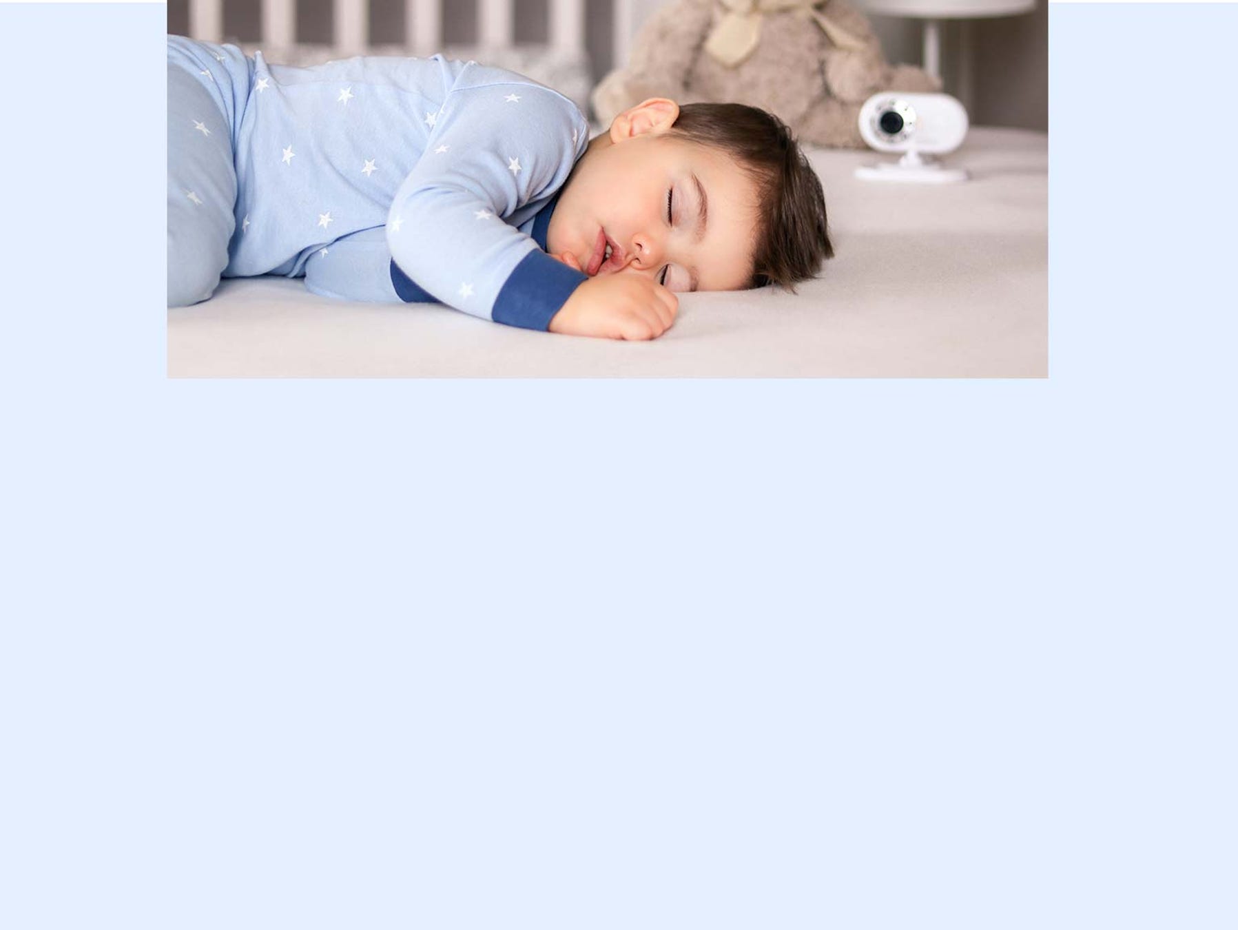 Moniteur audio bébé sans fil Babyphone portée 100m AVIDSEN 101101