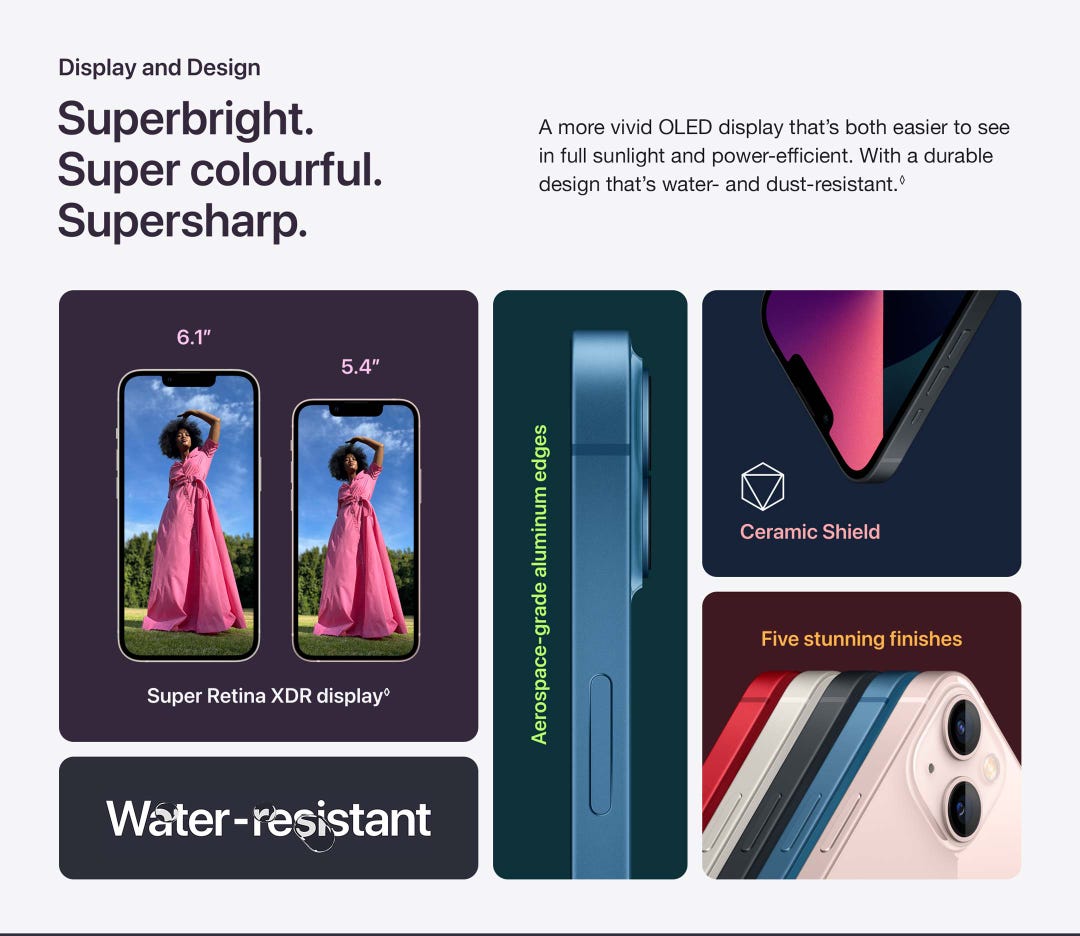 A more vivid OLED display that’s both easier to see in full sunlight and power-efficient.