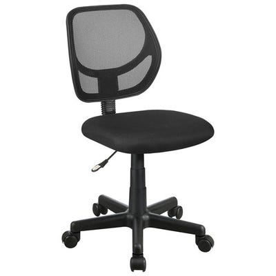Mid Back Clear Task Chair Modern Office Desk Chair With