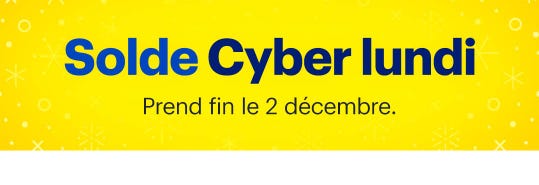 Solde Cyber lundi