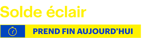 Solde éclair de 3 jours