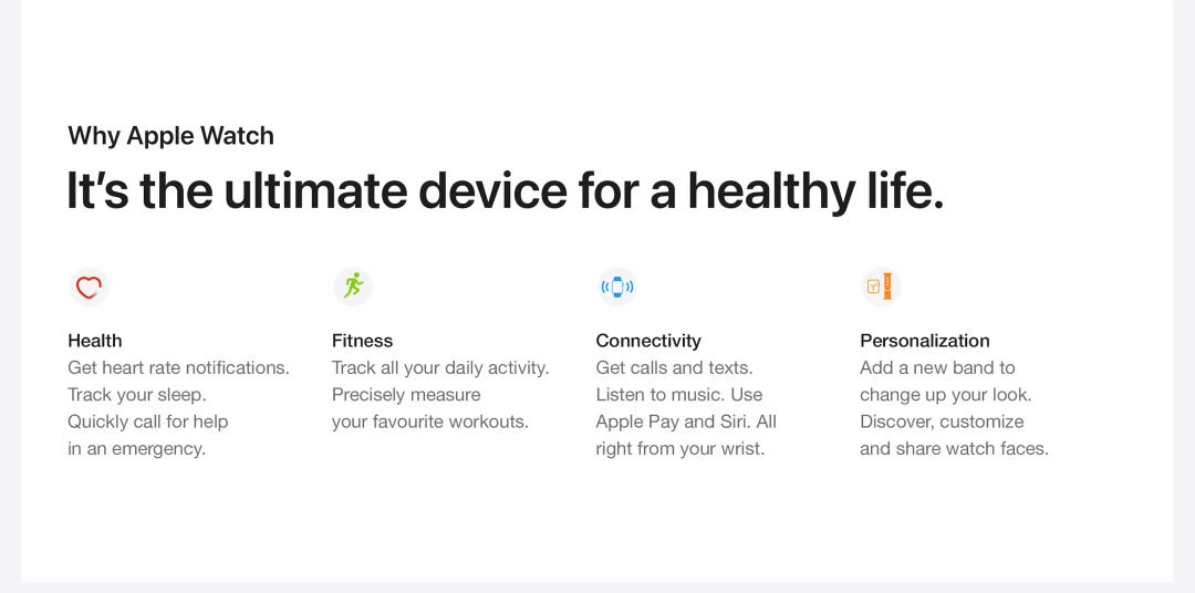 It's the ultimate device for a healthy life.