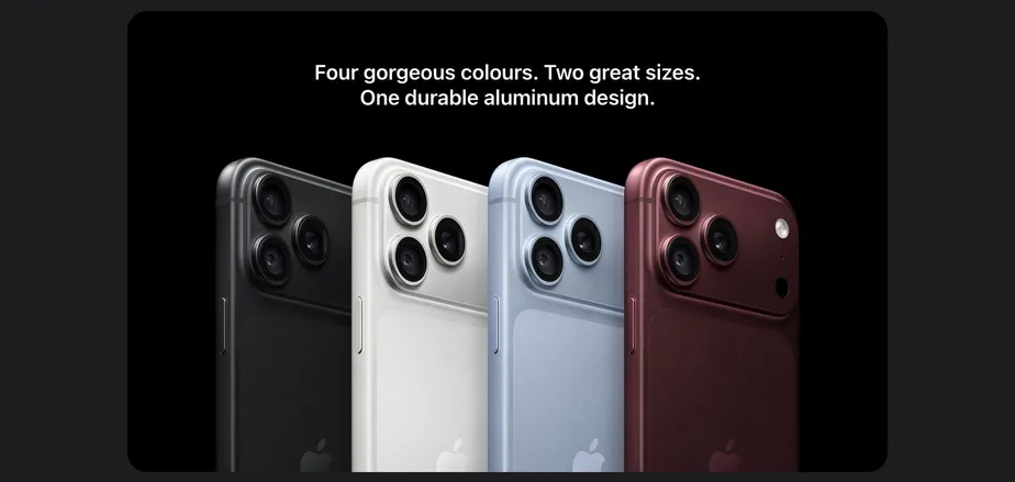 Four gorgeous colours. Two great sizes. One durable aluminum design.