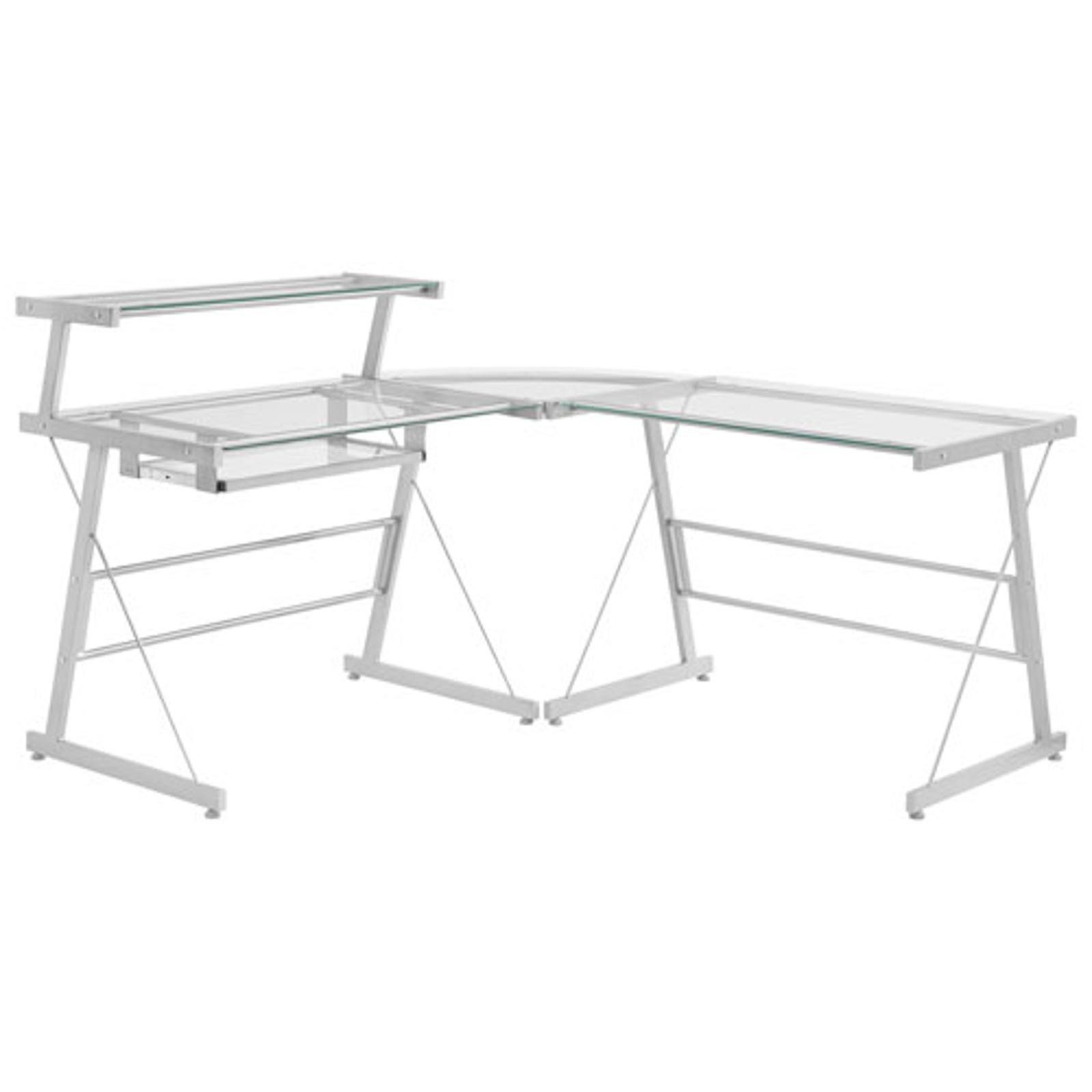Desks Computer Workstations Best Canada L Shaped Corner Desks