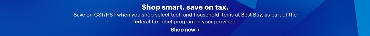 Shop smart, save on tax.