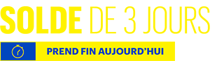 Solde de 3 jours