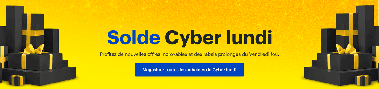 Solde Cyber lundi. Magasinez.